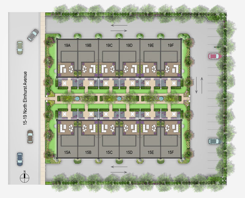 Park Terrace TownHomes Site Plan