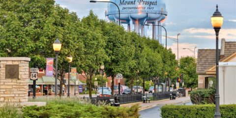 Park Terrace Row Homes in downtown Mt. Prospect